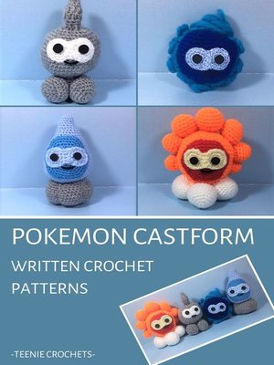 cover image of Pokemon Castform--Written Crochet Patterns (Unofficial)